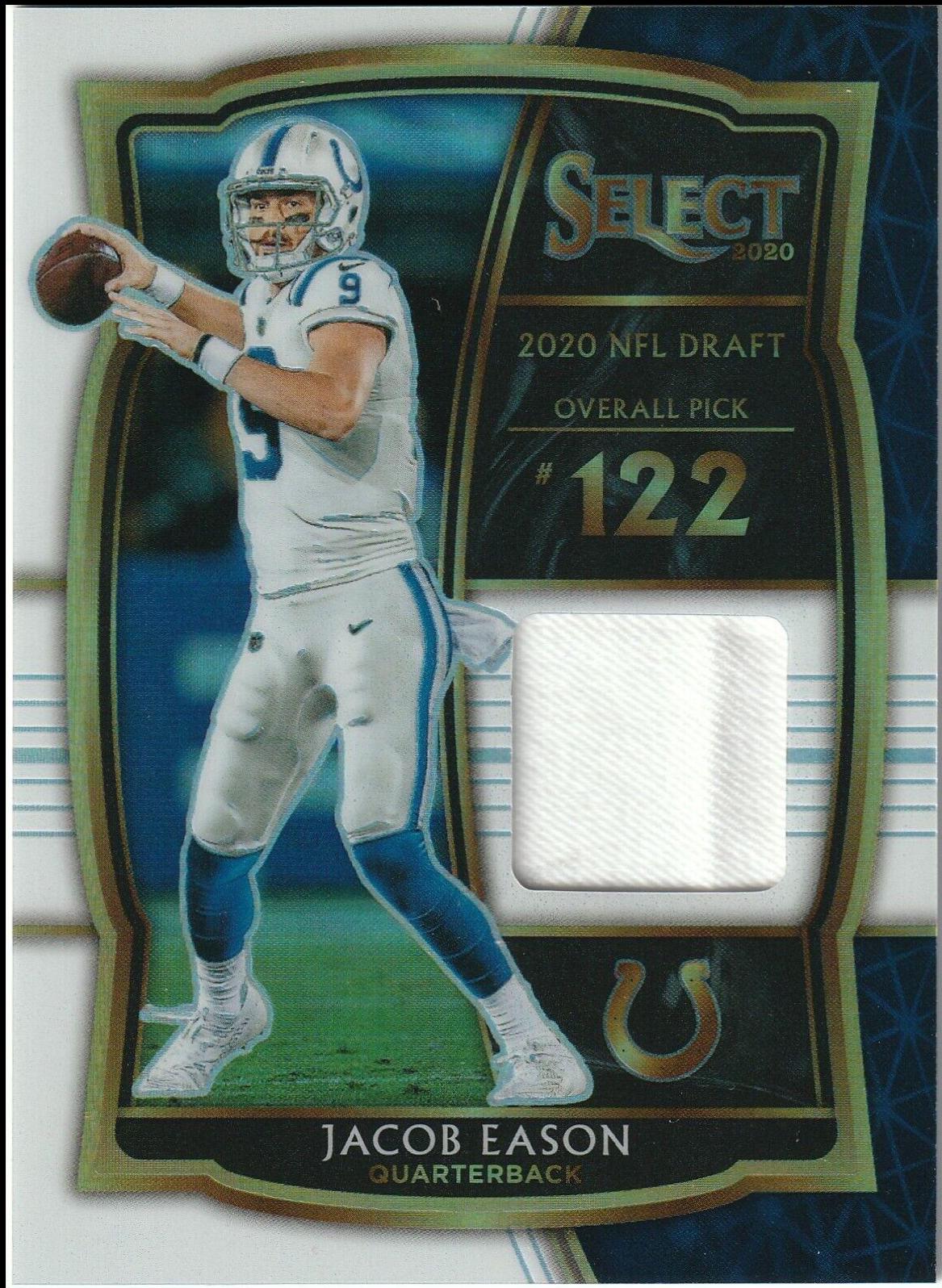 Jacob Eason [White Prizm] #DS-JEA