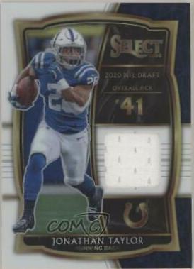 Jonathan Taylor [White Prizm] #DS-JTA