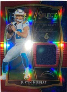 Justin Herbert [Red Prizm] #DS-JHE