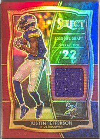 Justin Jefferson [Red Prizm] #DS-JJE
