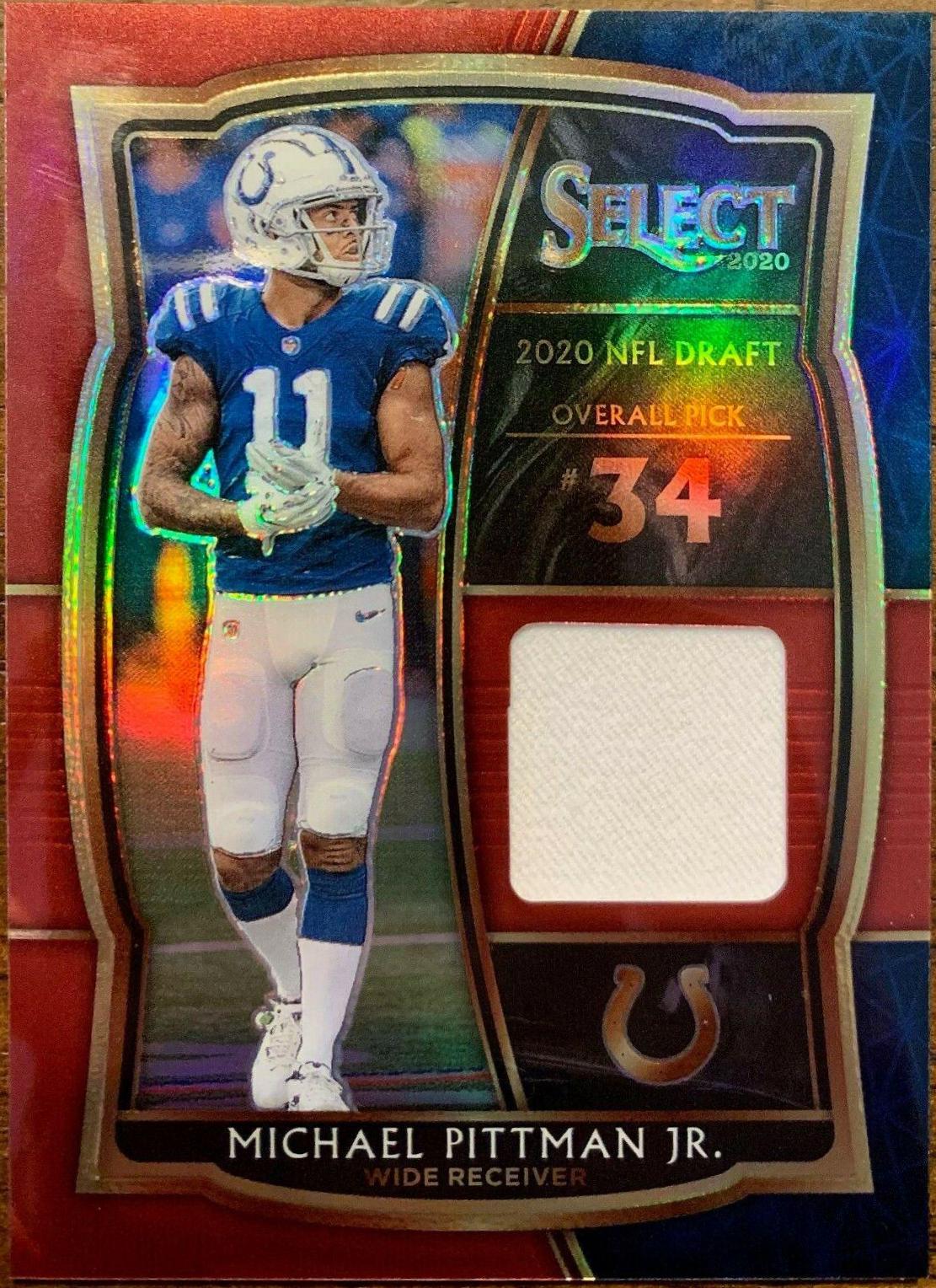 Michael Pittman Jr. [Red Prizm] #DS-MPJ
