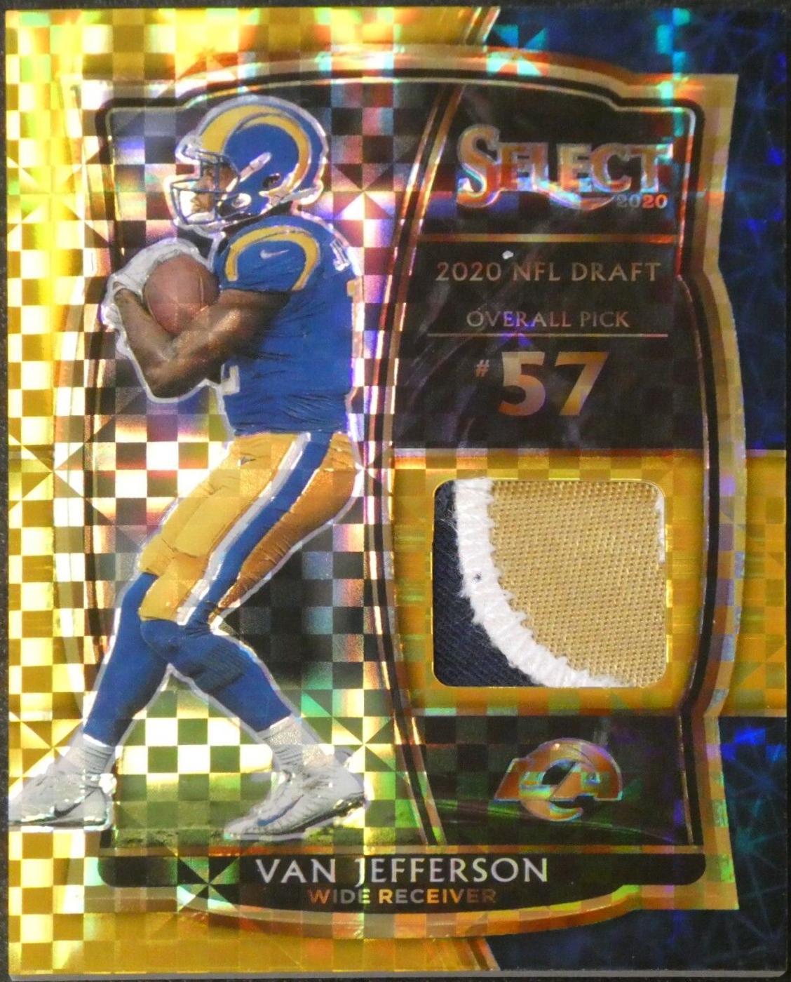 Van Jefferson [Gold Prizm] #DS-VJE