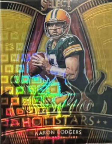 Aaron Rodgers [Gold Prizm] #5