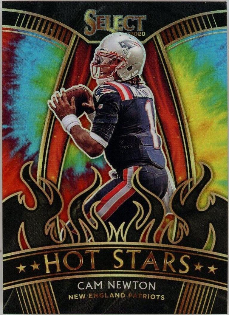 Cam Newton [Tie-Dye Prizm] #17
