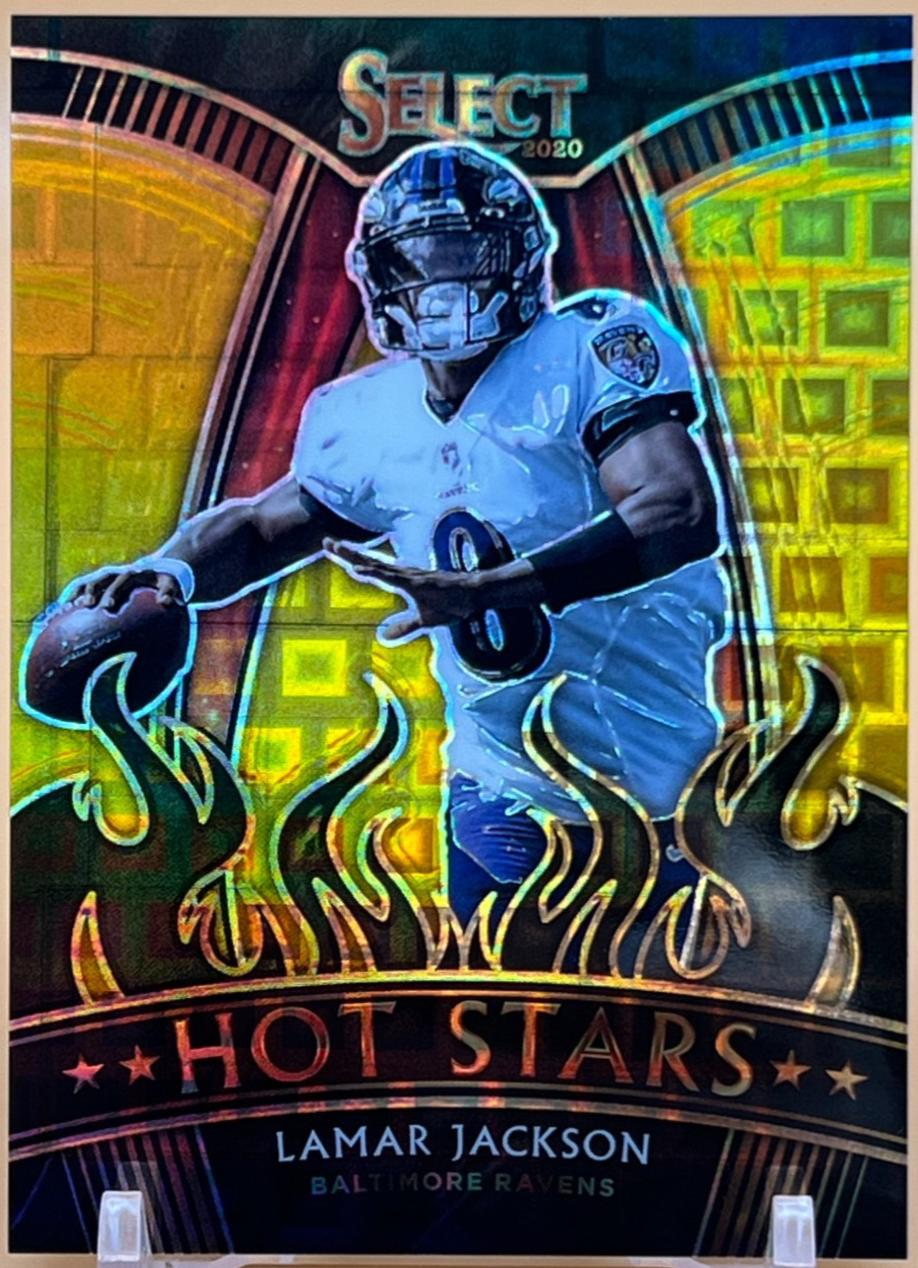 Lamar Jackson [Gold Prizm] #4