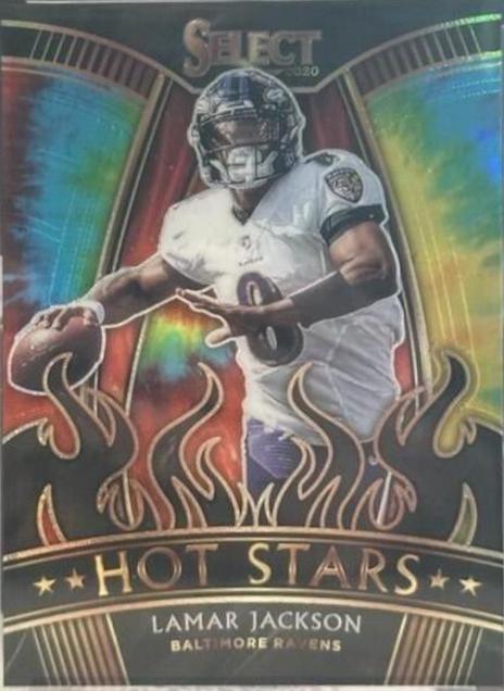 Lamar Jackson [Tie-Dye Prizm] #4
