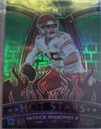 Patrick Mahomes II [Green Prizm] #3