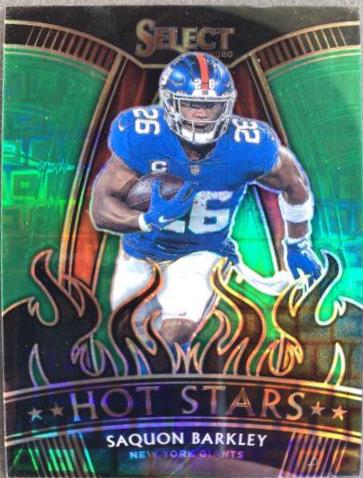 Saquon Barkley [Green Prizm] #14