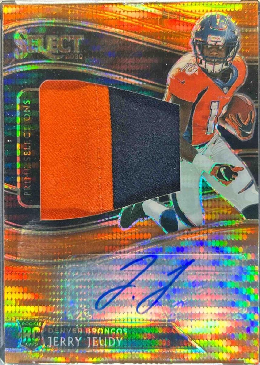 Jerry Jeudy [Neon Orange Pulsar Prizm]