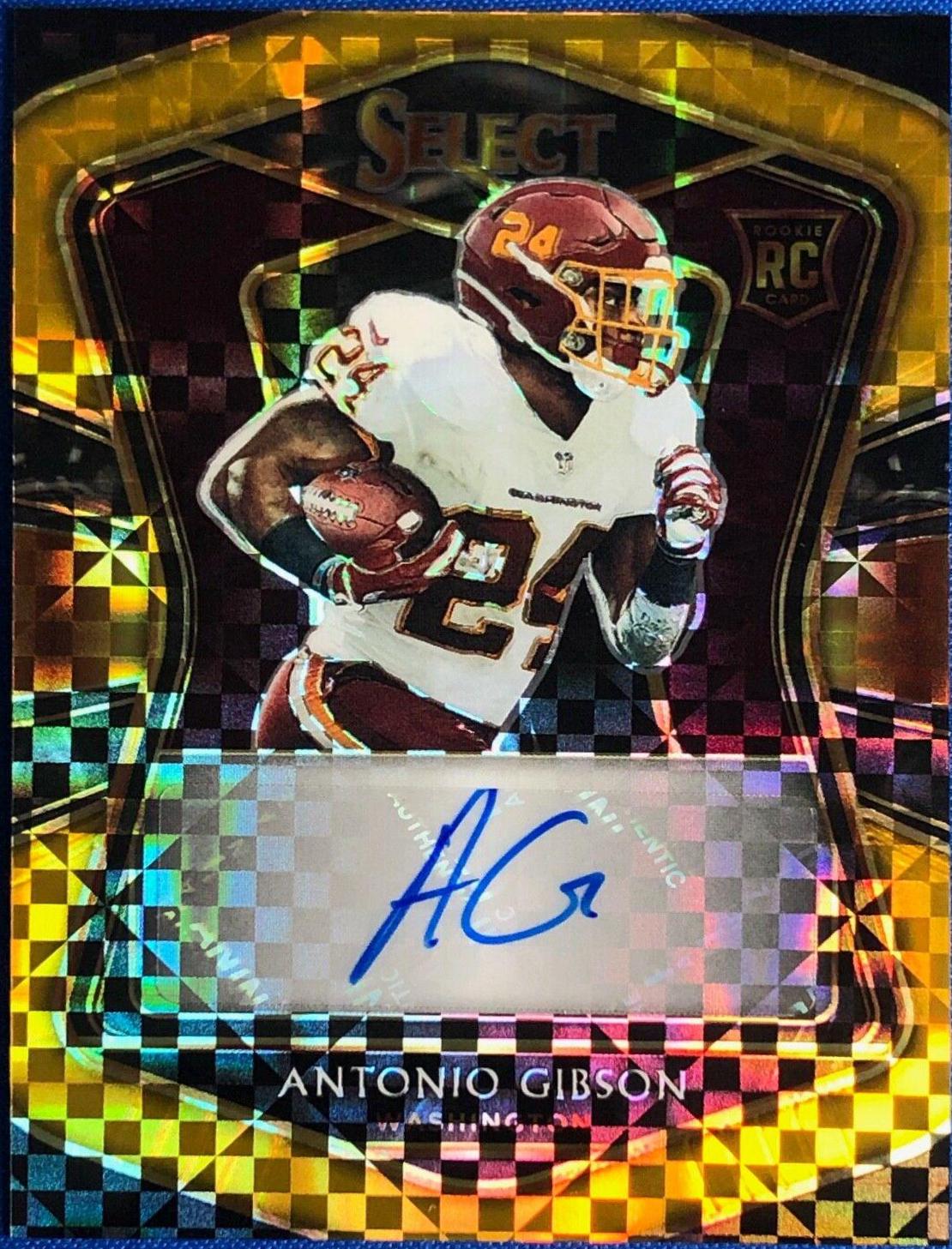 Antonio Gibson [Gold Prizm]