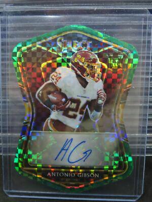 Antonio Gibson [Green Prizm Die-Cut]