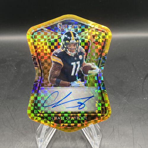 Chase Claypool [Gold Prizm Die-Cut]