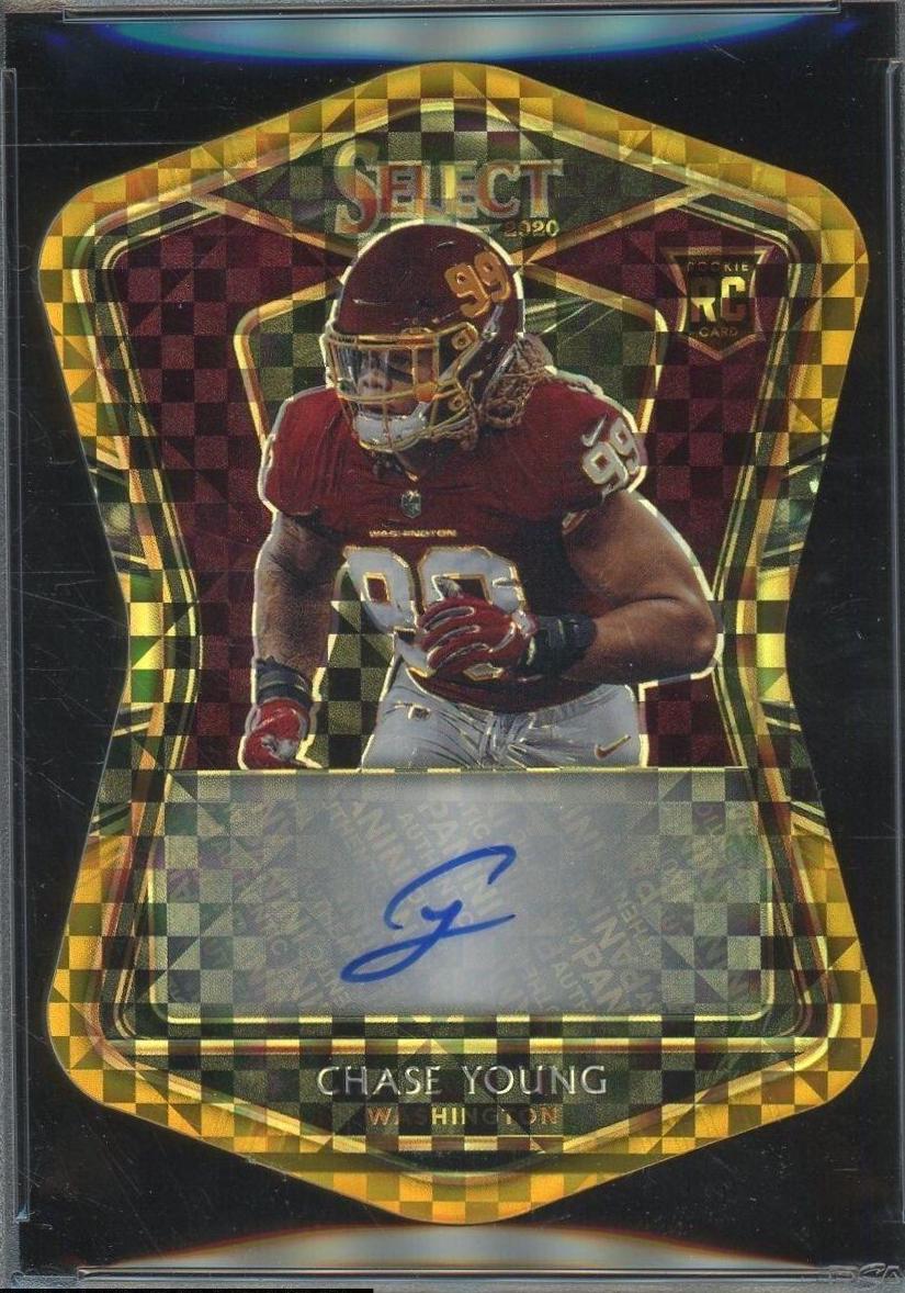 Chase Young [Gold Prizm Die-Cut]