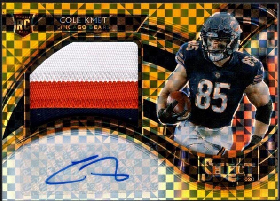 Cole Kmet [Gold Prizm]