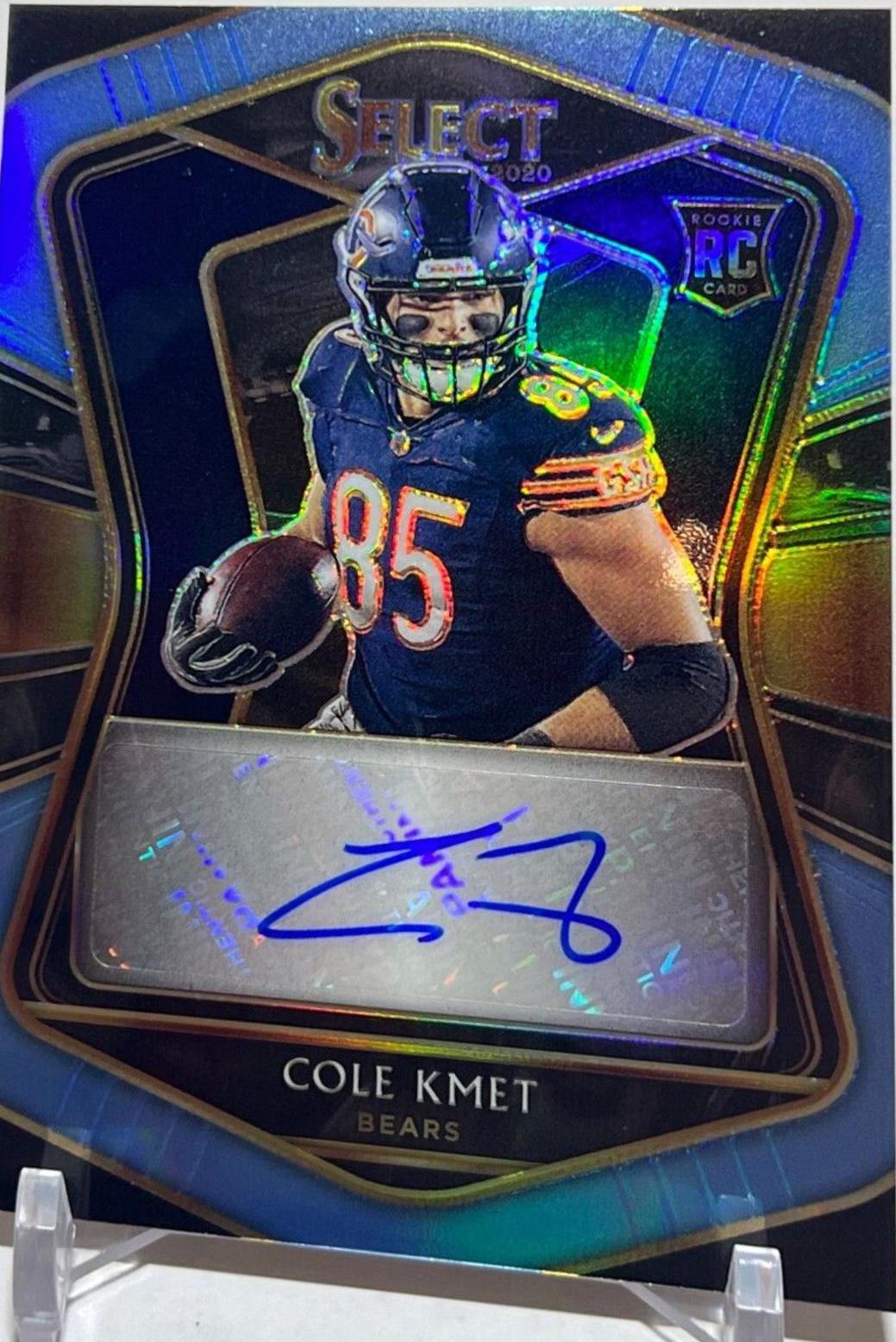Cole Kmet [Light Blue Prizm]