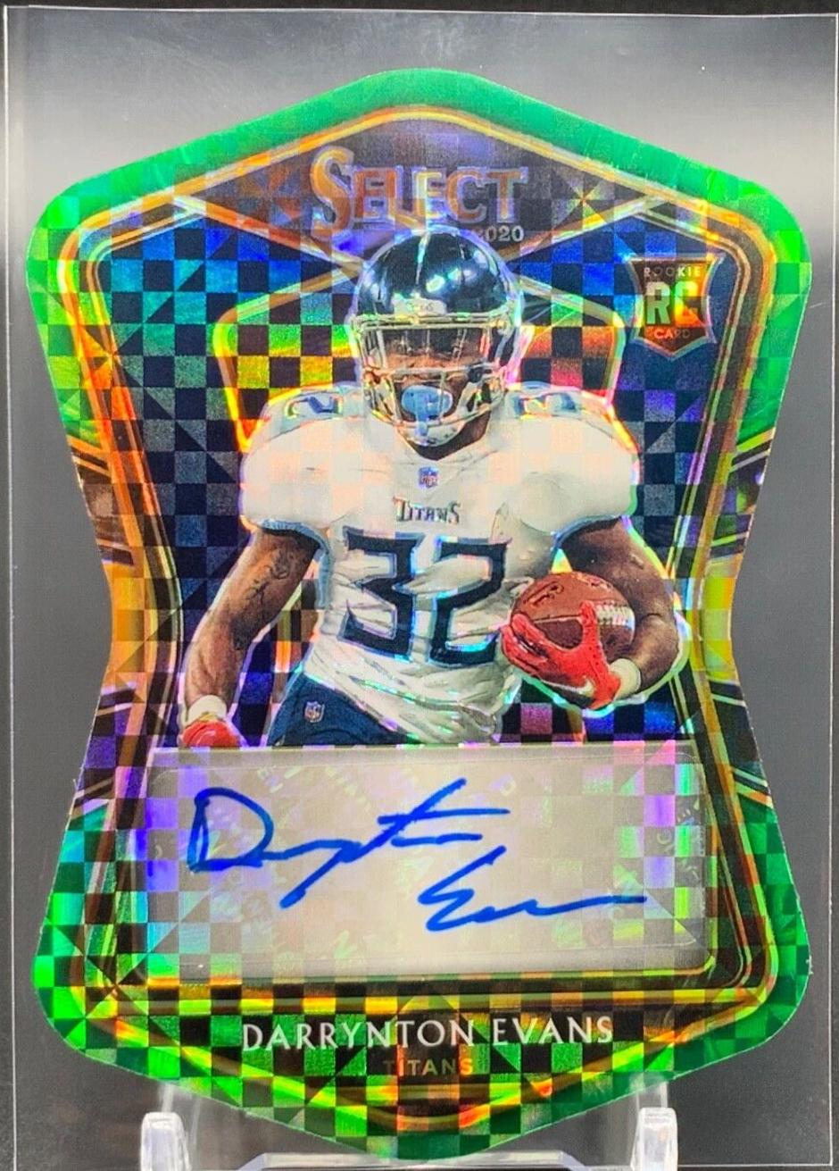Darrynton Evans [Green Prizm Die-Cut]