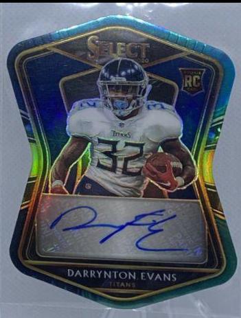 Darrynton Evans [Tie-Dye Prizm Die-Cut]