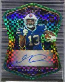 Gabriel Davis [Green Prizm Die-Cut]