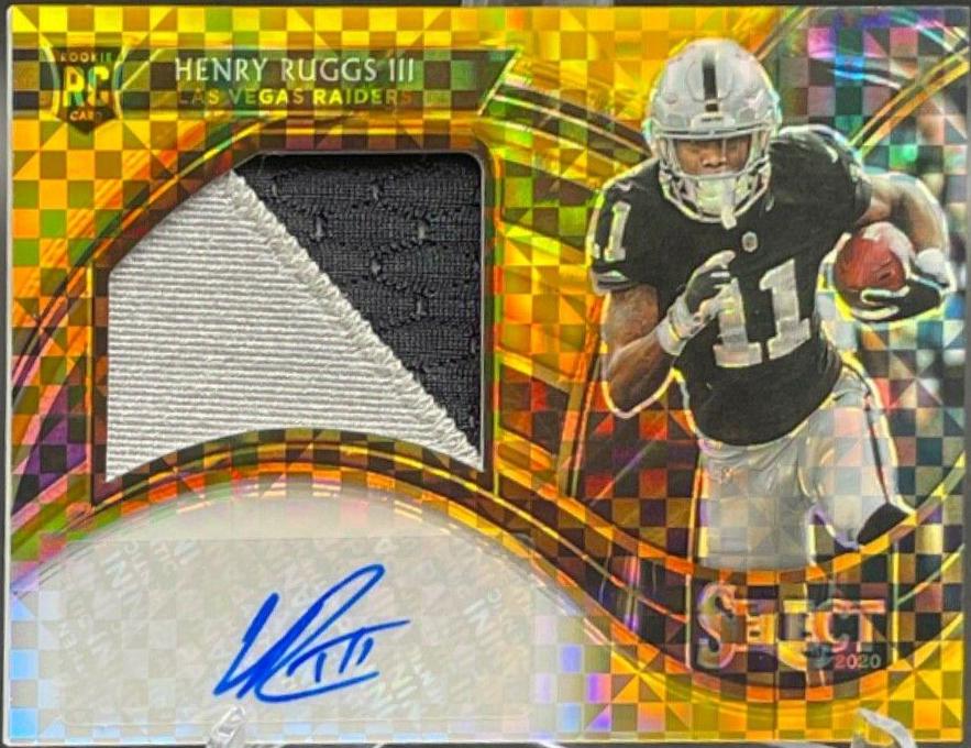 Henry Ruggs III [Gold Prizm]