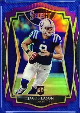 Jacob Eason [Green Prizm Die-Cut]