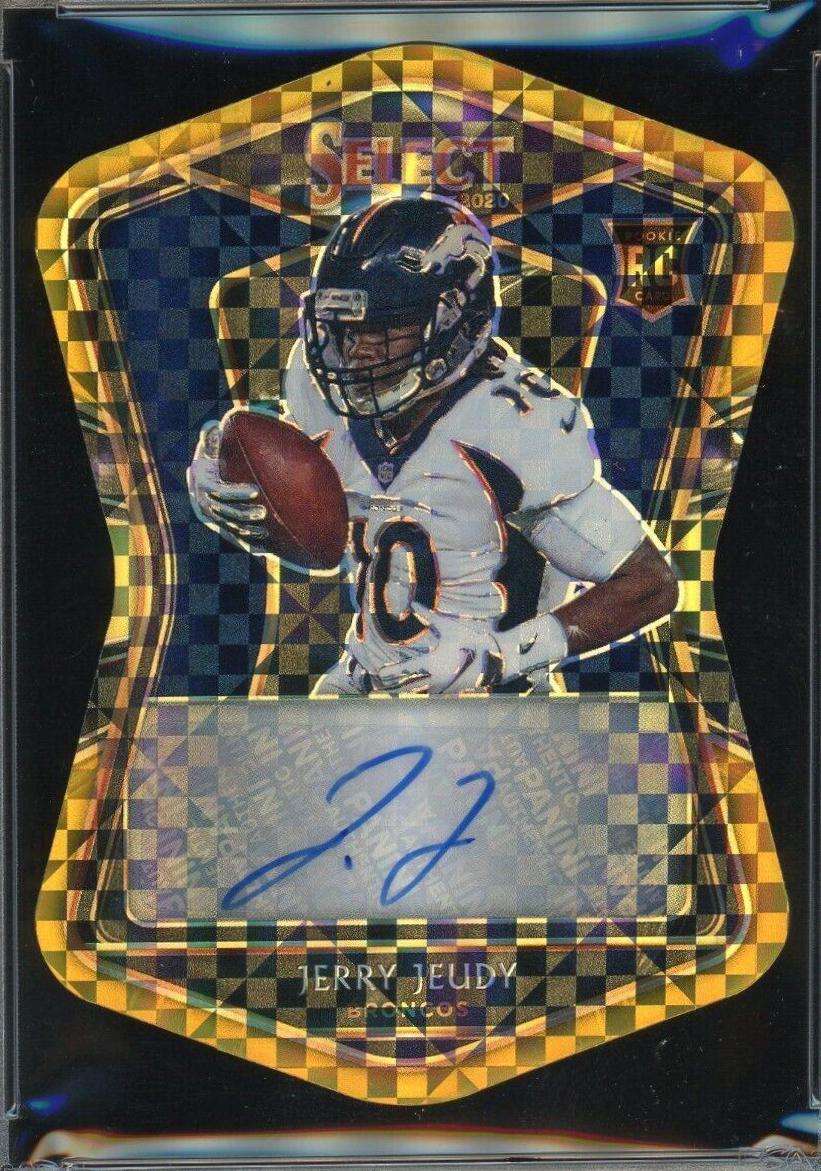 Jerry Jeudy [Gold Prizm Die-Cut]