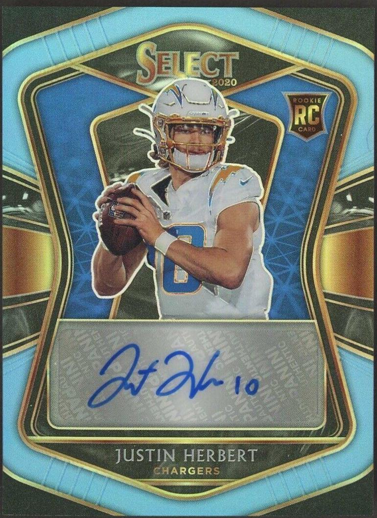 Justin Herbert [Light Blue Prizm]