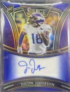 Justin Jefferson [Blue Prizm]