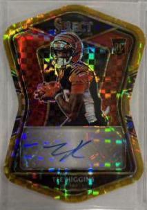 Tee Higgins [Gold Prizm Die-Cut]