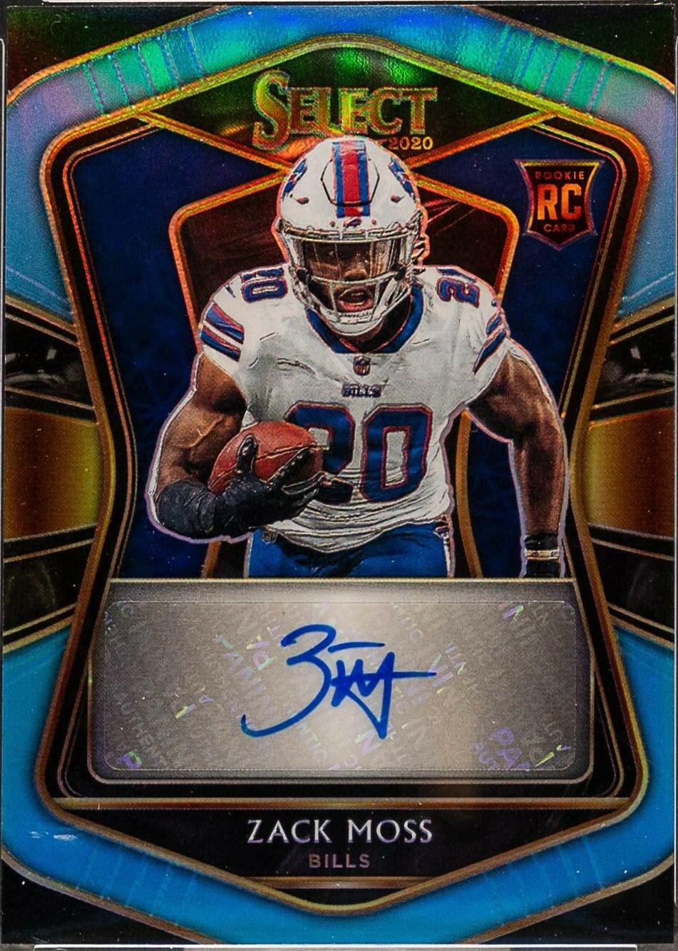 Zack Moss [Light Blue Prizm]