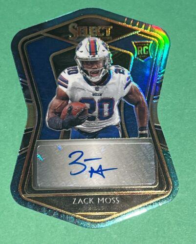 Zack Moss [Tie-Dye Prizm Die-Cut]