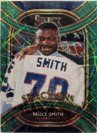 Bruce Smith [Green Prizm] #S1-15