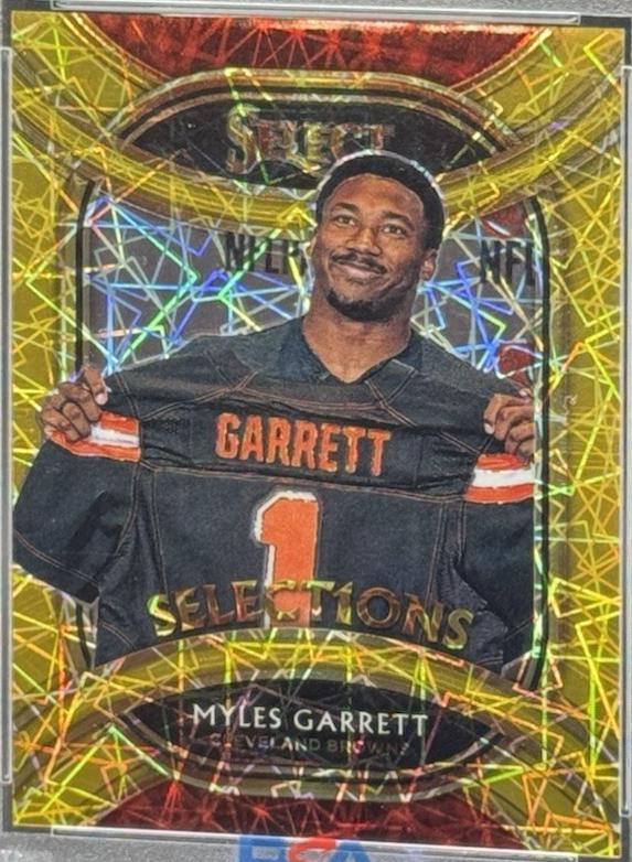 Myles Garrett [Gold Prizm] #S1-4