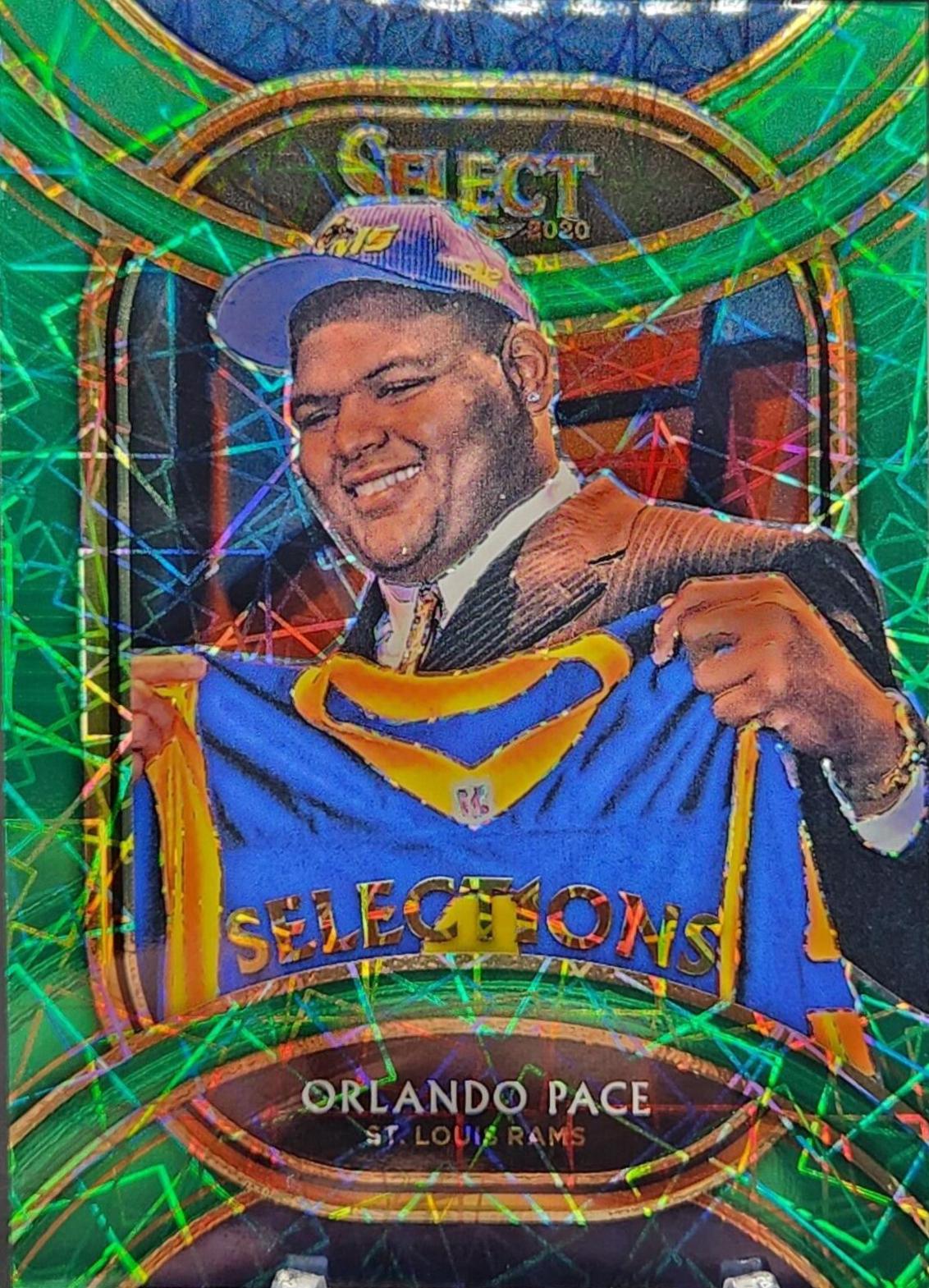 Orlando Pace [Green Prizm] #S1-12