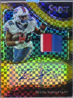 Devin Singletary [Gold Prizm]