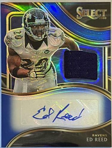 Ed Reed [Blue Prizm]