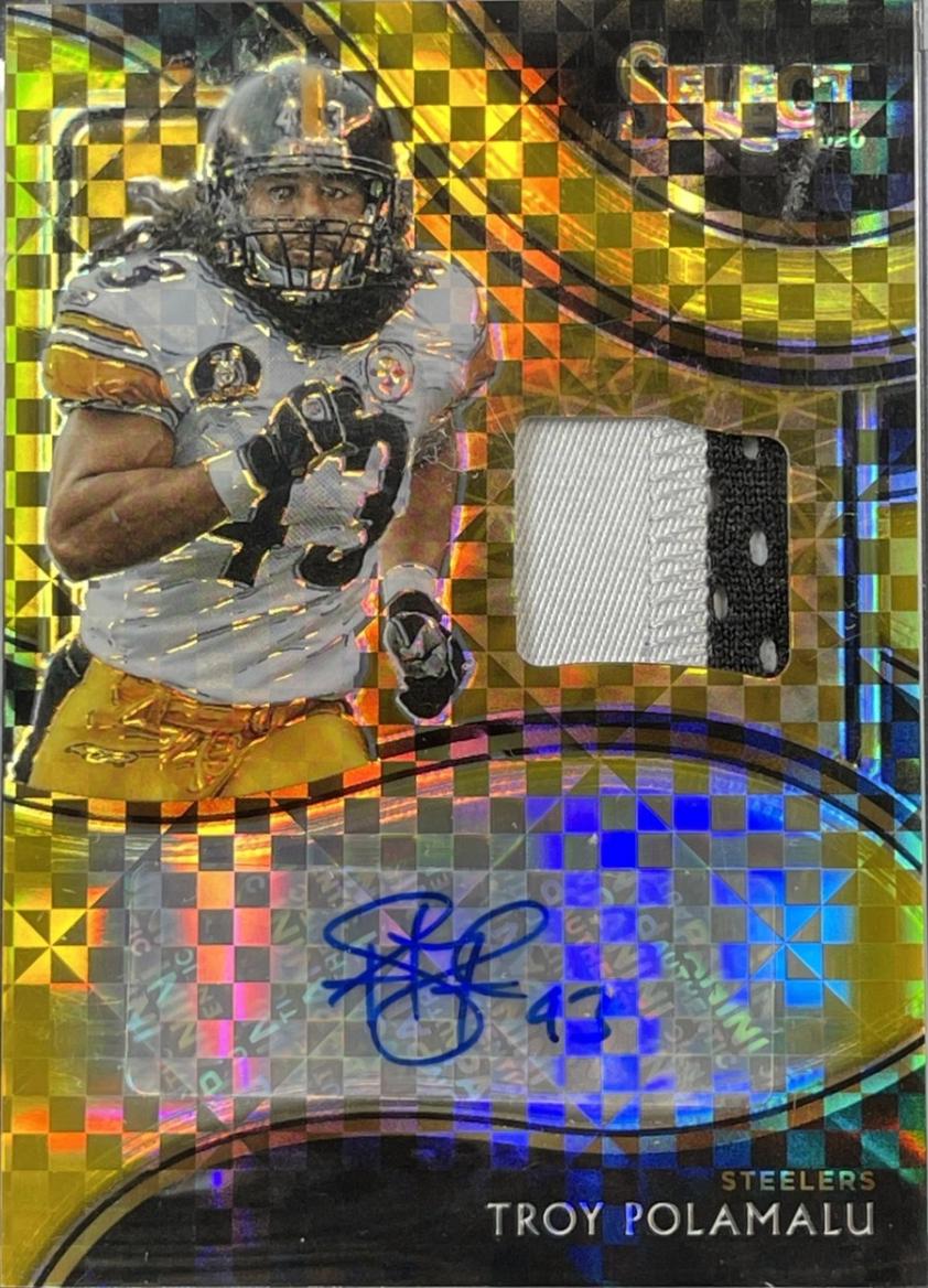 Troy Polamalu [Gold Prizm]