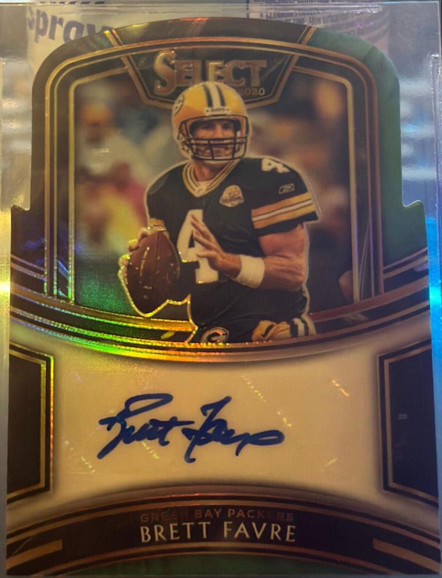 Brett Favre [Tie-Dye Prizm Die-Cut]