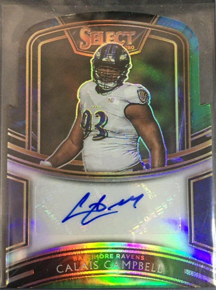 Calais Campbell [Tie-Dye Prizm Die-Cut]