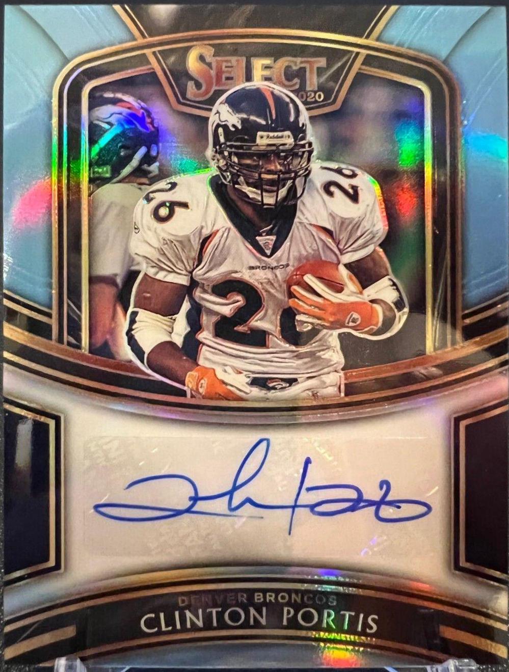Clinton Portis [Light Blue Prizm]