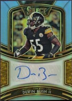 Devin Bush II [Light Blue Prizm]