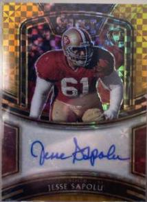 Jesse Sapolu [Gold Prizm]