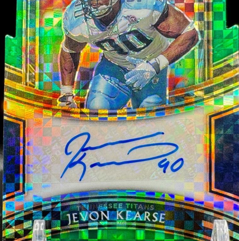 Jevon Kearse [Green Prizm Die-Cut]