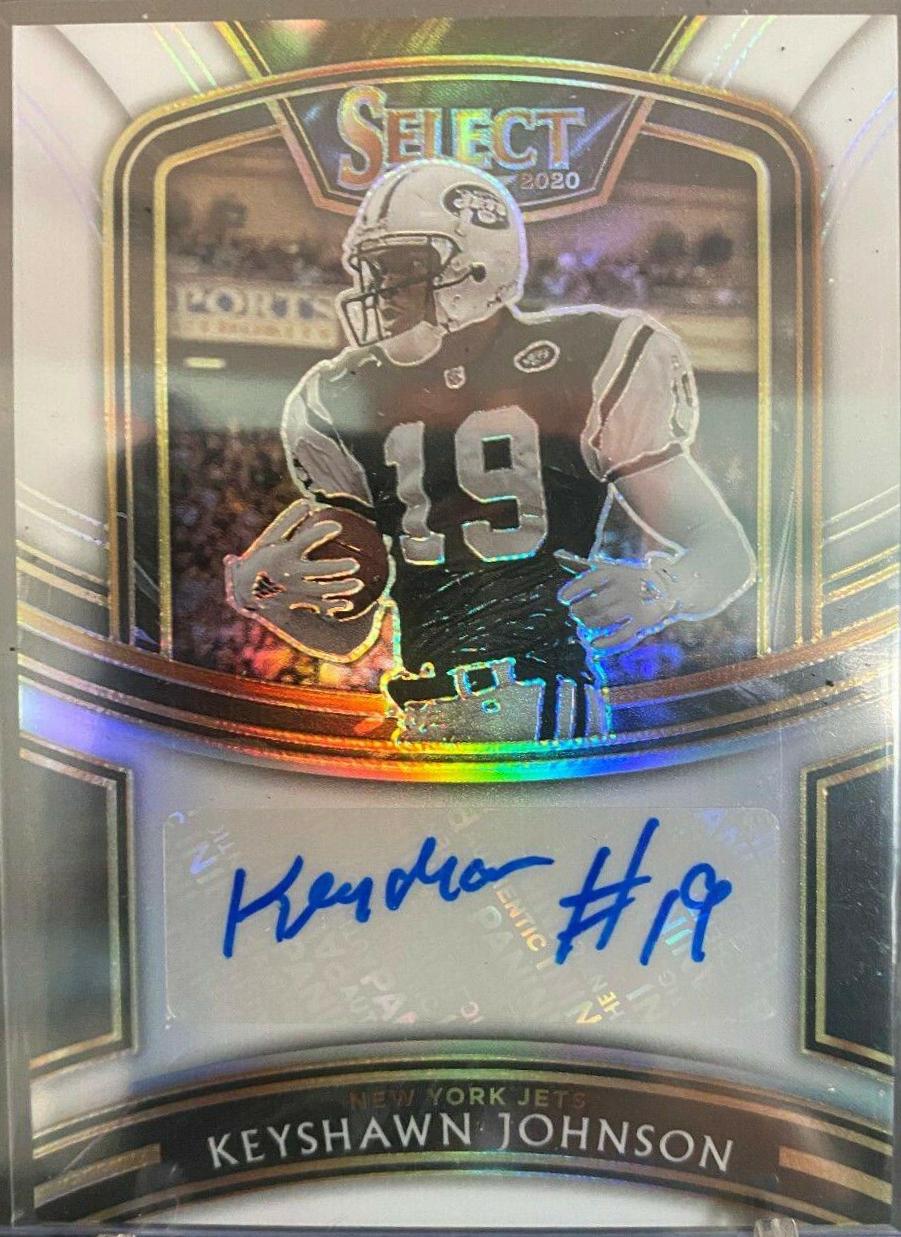 Keyshawn Johnson [White Prizm]
