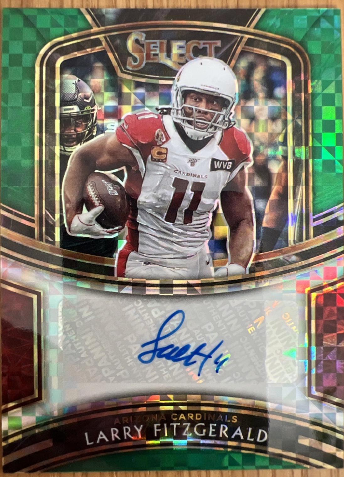 Larry Fitzgerald [Green Prizm]