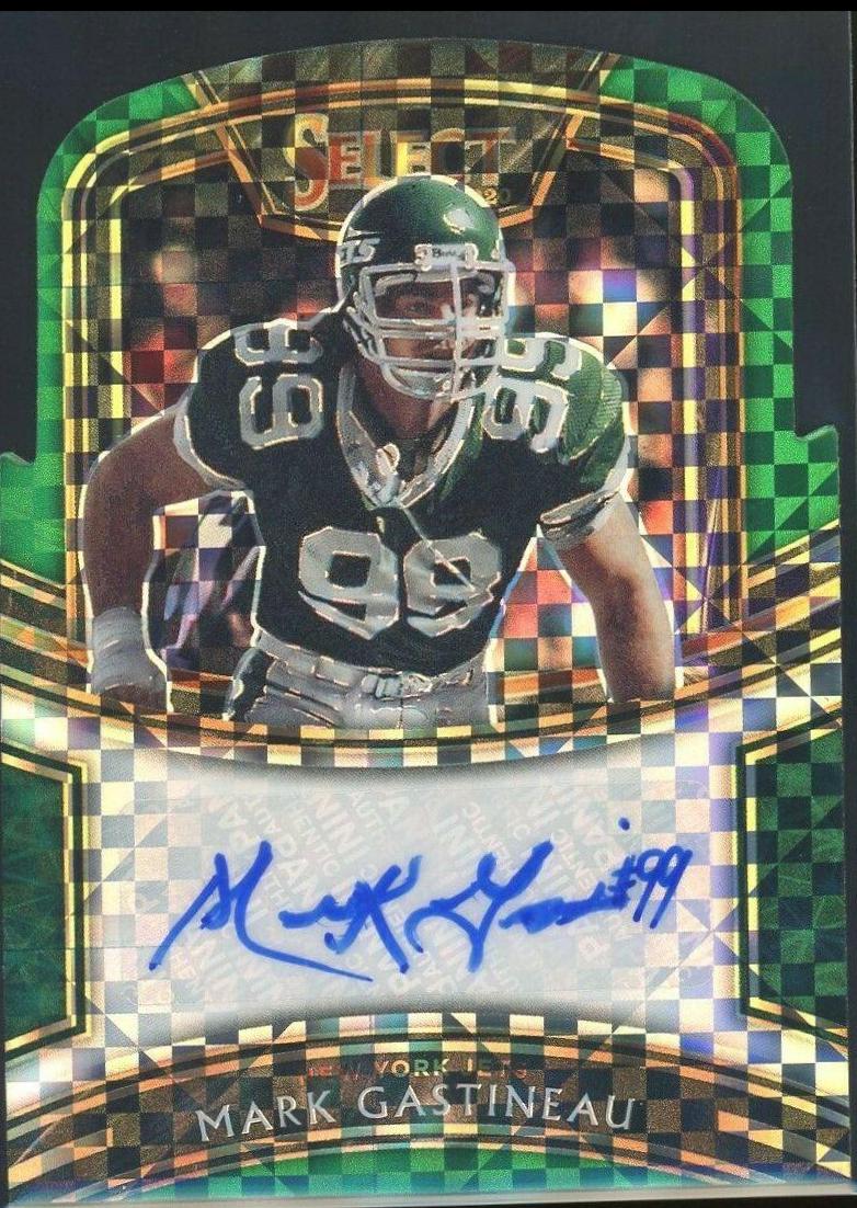 Mark Gastineau [Green Prizm Die-Cut]
