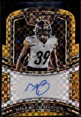 Minkah Fitzpatrick [Gold Prizm Die-Cut]