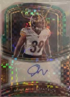Minkah Fitzpatrick [Green Prizm Die-Cut]