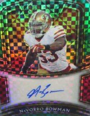 Navorro Bowman [Green Prizm Die-Cut]