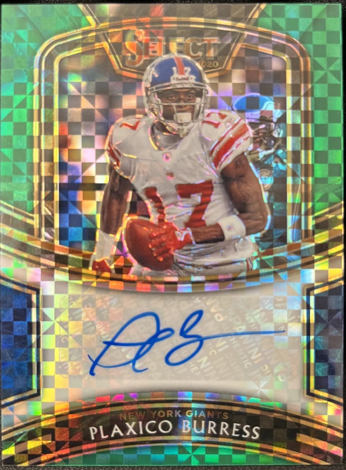 Plaxico Burress [Green Prizm]