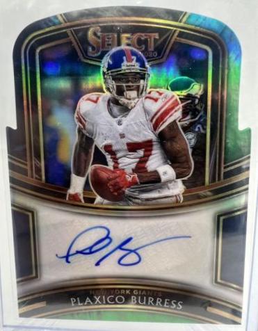 Plaxico Burress [Tie-Dye Prizm Die-Cut]